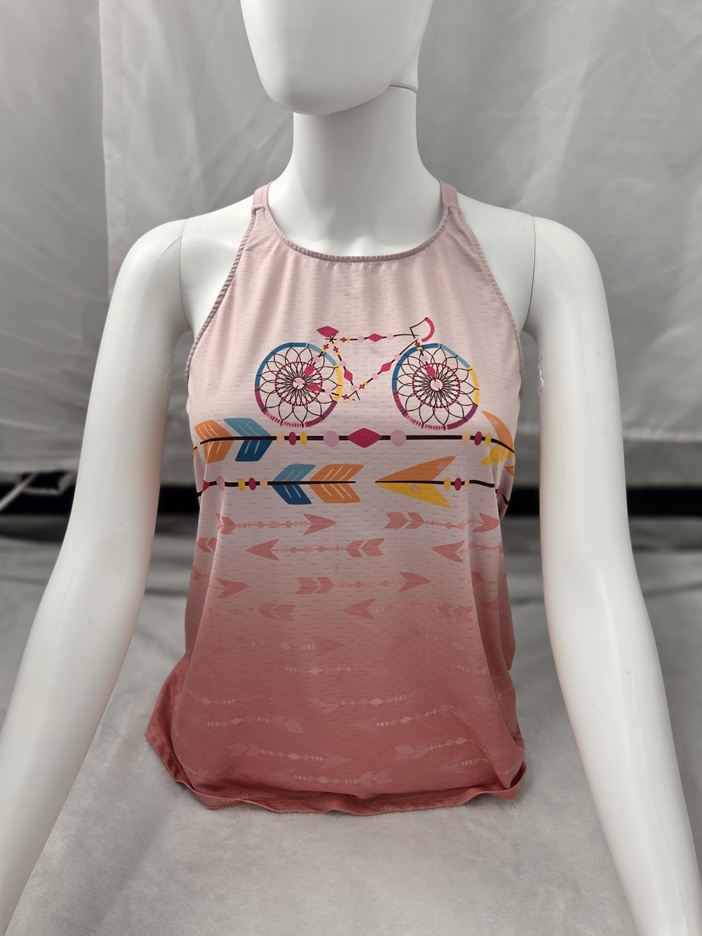 Terry Bicycles Y2K Ombre Dreamcatcher Bike Halter Racerback Tank Top